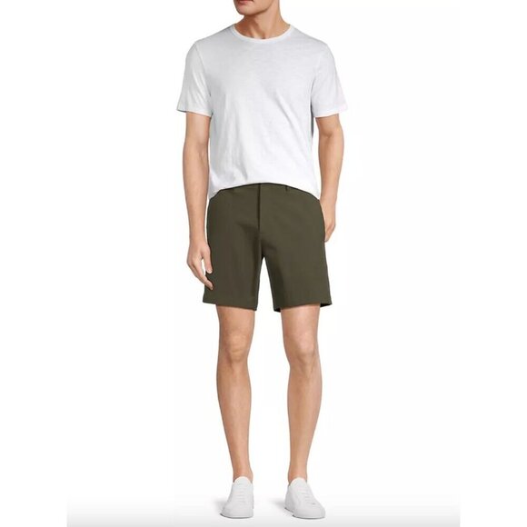 Theory Classic Fit Short Neoteric Pine Green Mens Size 34 - Picture 1 of 6